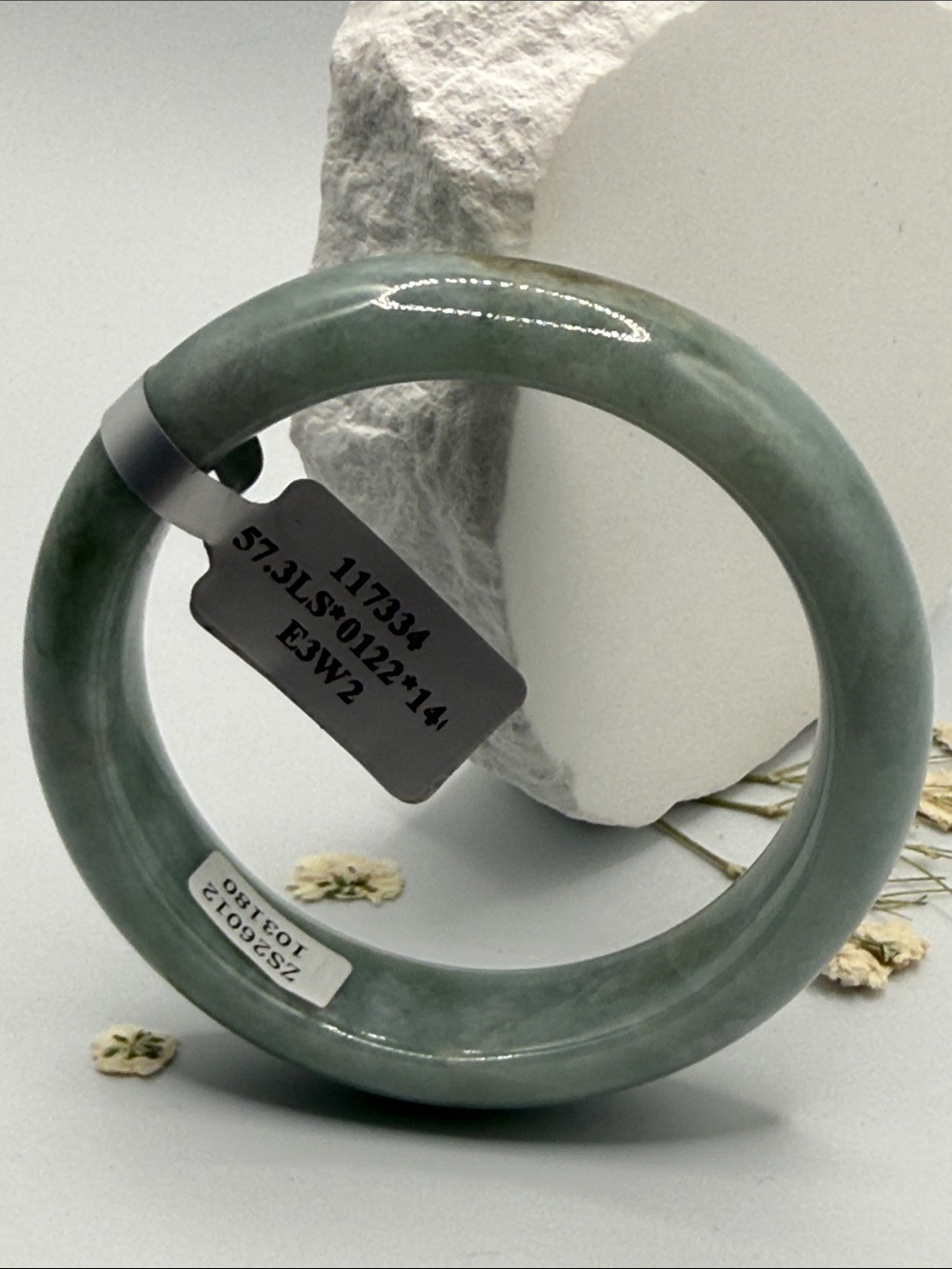 Unique Apple Green Jadeite Bangle Bracelet